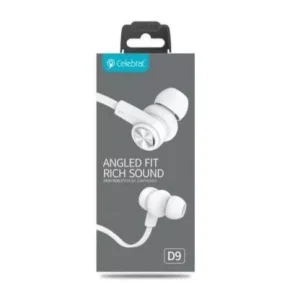 Celebrat D9 Wired Hifi Earphone With line Control And Microphone