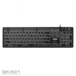 کیبورد باسیم گرین مدل GK-401 با حروف فارسی - Image 2