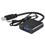 Goldoscar HDMI To VGA + Sound Adapter