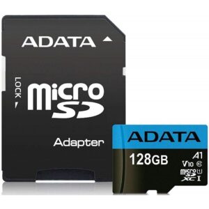 ADATA Premier MicroSDXC Card 128 GB With Adapter UHS-I ClassV10 - A1