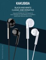 Kakusiga KSC-663 Wired Earphones With Microphone