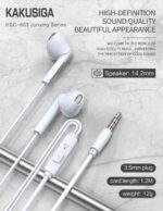 Kakusiga KSC-663 Wired Earphones With Microphone