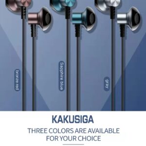 Kakusiga KSC-580 Wired Earphones With Microphone