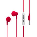 Pantone Wired Stereo Earphones With Microphone