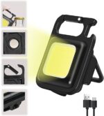 cob rechargeable keychain light