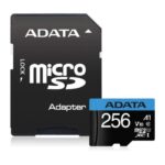 ADATA 256 GB Premier MicroSDXC Card With Adapter UHS-I ClassV10