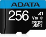 ADATA 256 GB Premier MicroSDXC Card With Adapter UHS-I ClassV10