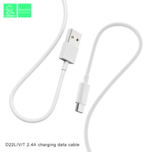 Denmen Micro Charging Data Cable Efficient Transfer 2.4A D22V