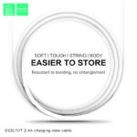 Denmen Micro Charging Data Cable Efficient Transfer 2.4A D22V