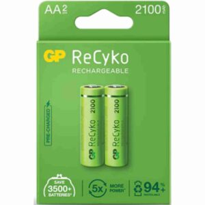 GP ReCyko Rechargeable 2100 mAh AA Battery