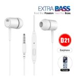 D21 Wired Stereo Earphone