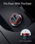 Anker A2727 PowerDrive 2 Alloy Ultra-Compact 24W Car Charger With 2 PowerIQ Ports