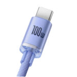 Baseus 100W Crystal Shine Series Type-C To Type-C Fast Charging Data Cable