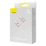 Baseus 20W Crystal Shine Series Type-C To iP Fast Charging Data Cable