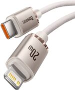 Baseus 20W Crystal Shine Series Type-C To iP Fast Charging Data Cable
