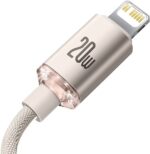 Baseus 20W Crystal Shine Series Type-C To iP Fast Charging Data Cable