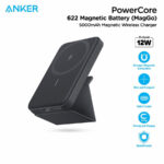 Anker A1611 MagGo(622) 5000mAh 12W (Wireless 5,7.5W) Magnetic Power Bank