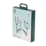 Green Lion 3 in 1 (Micro , Lightning , Type-C) HDMI 1.8m Cable