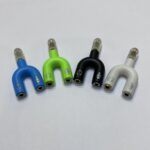 3.5mm Male to Female Jack Mic & Audio Adapter