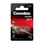 Camelion AG13 - LR44 - LR1154 Alkaline 1.5V Battery