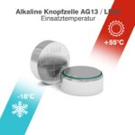 Camelion AG13 - LR44 - LR1154 Alkaline 1.5V Battery