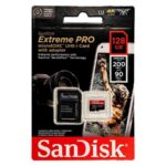 SanDisk 128GB Extreme PRO UHS-I SDXC-200mb/s Memory Card