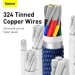 Baseus 100W Crystal Shine Series Type-C To Type-C Fast Charging Data Cable