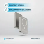 Powerology PP034 10000mAh 20W Magsafe Aluminum Power Bank
