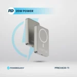 Powerology PP034 10000mAh 20W Magsafe Aluminum Power Bank