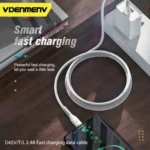 Denmen D42V Micro 100 cm Data Cable