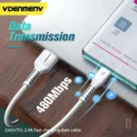 Denmen D42V Micro 100 cm Data Cable