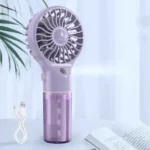 Hand-Held Spray Mini Fan