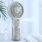 Hand-Held Spray Mini Fan