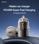 Yesido Y67 Super Fast Single USB-C 45W Car Charger