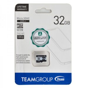 کارت حافظه microSDXC تیم گروپ 32 گیگابایت مدل C10 A1 کلاس 10 استاندارد UHS-I