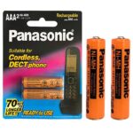 Panasonic 650mAh AAA recharchable battery
