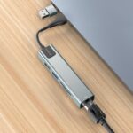 Earldom HUB24 USB-A&C Network Cable Adapter