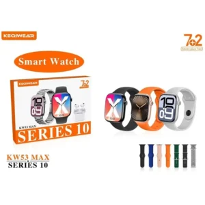 ساعت هوشمند kw53 max series 10 به همراه ایرپاد