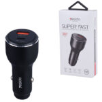 شارژر فندکی یسیدو مدل Y65 ظرفیت ۱۱۸ وات فست شارژ