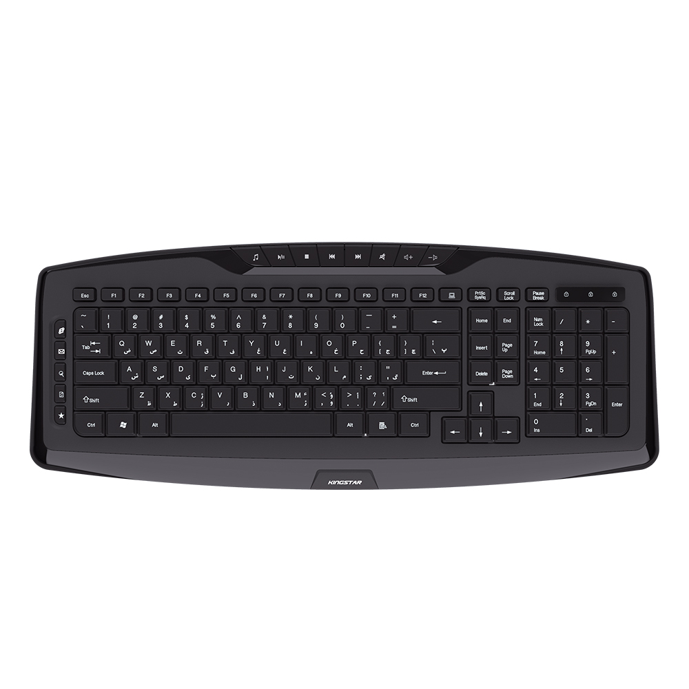 کیبورد بیسیم کینگ استار مدل KB83W
